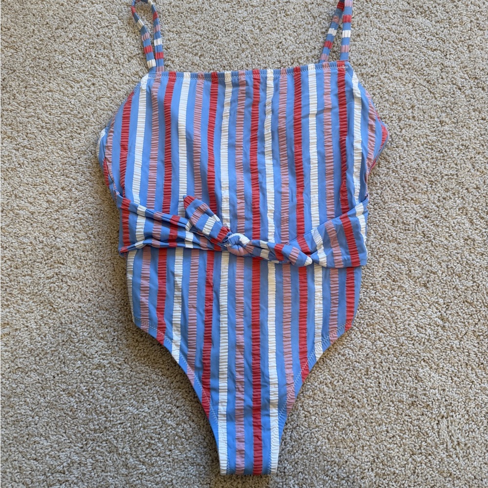 Striped Multicolor Swimsuit
